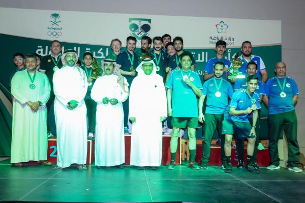 الاهلي بطلاً لطاولة الرجال