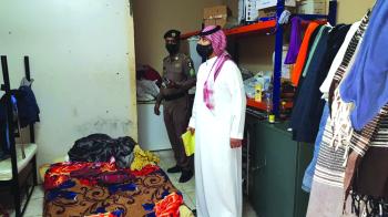 التأكد من استيفاء مساكن العمالة للإجراءات الوقائية بالدمام