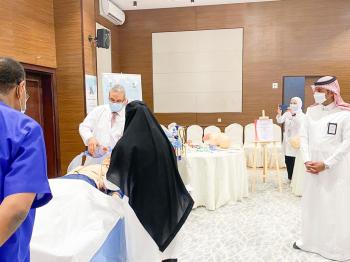 صحة حفر الباطن تنظم فعالية اليوم العالمي للإنعاش القلبي الرئوي