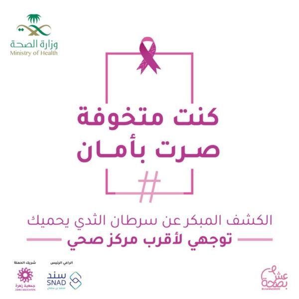 الثدي اليوم العالمي 2021 لسرطان «المسيرة الوردية»
