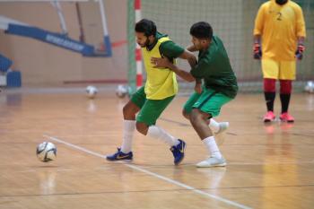 منتخب الصالات يدشن معسكره بالدمام