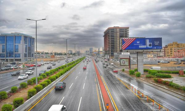 أمطار على جدة منذ الصباح الباكر