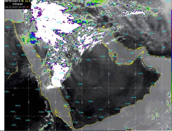 أمطار غزيرة تضرب شمال الشرقية.. غدا