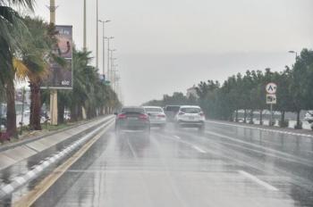 طقس السبت.. أمطار رعدية على معظم مناطق المملكة