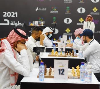 184 لاعبا ولاعبة يشاركون في بطولة المملكة للشطرنج بالرياض