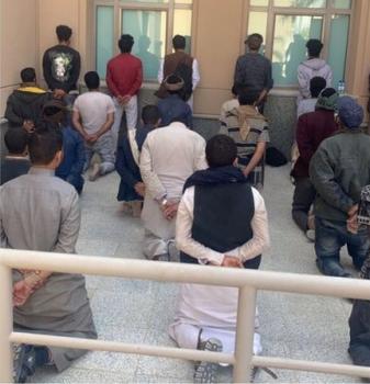 ضبط 4 مواطنين أعدوا موقعًا في حوطة بني تميم لإيواء المخالفين