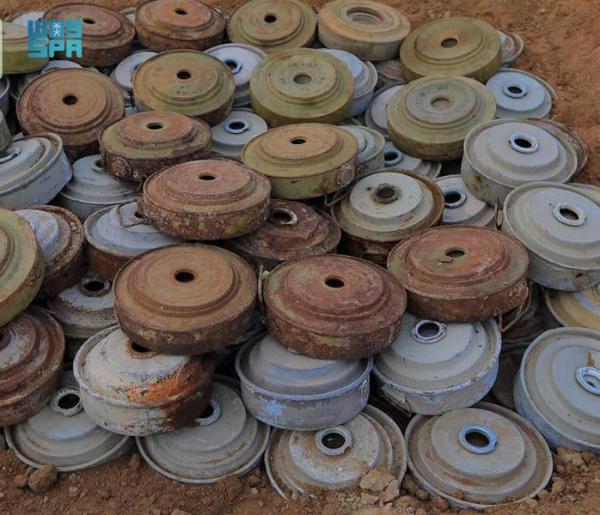 «مسام» يطهر أراضي اليمن من 1401 «لغم حوثي»