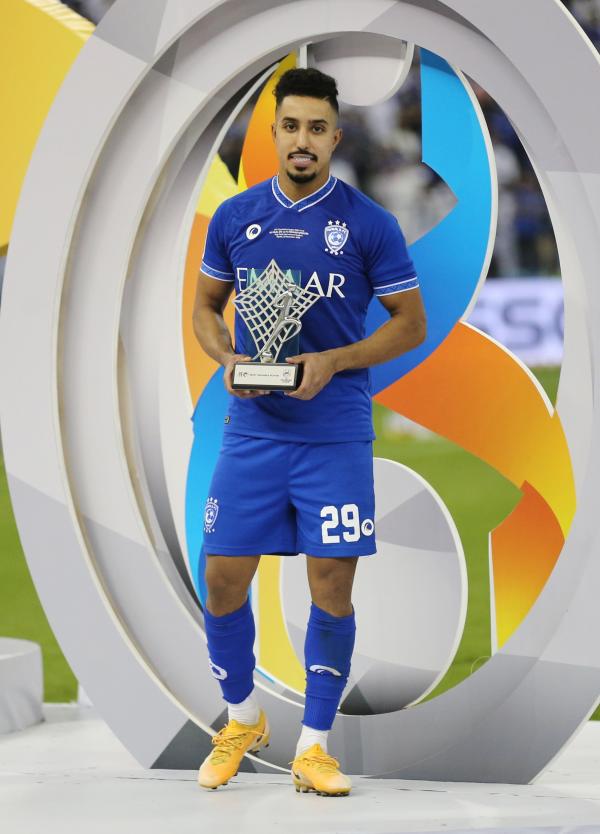 سالم الدوسري أفضل لاعب آسيوي