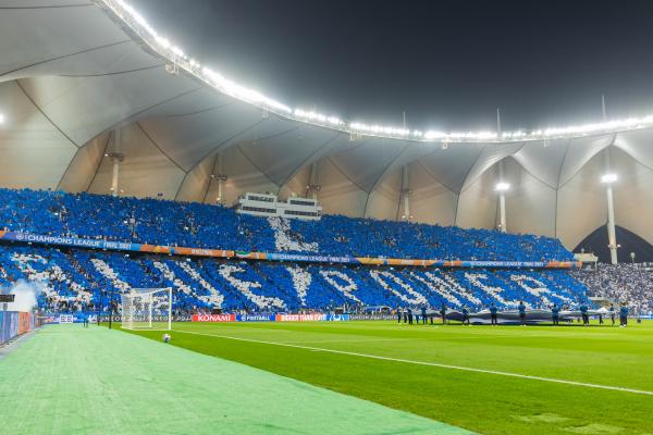القوة الزرقاء.. تيفو عالمي بصناعة سعودية
