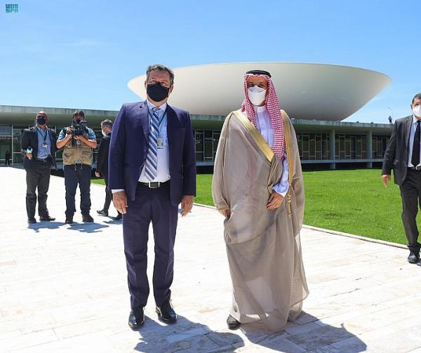 وزير الخارجية يبحث العلاقات مع رئيس مجلس النواب البرازيلي