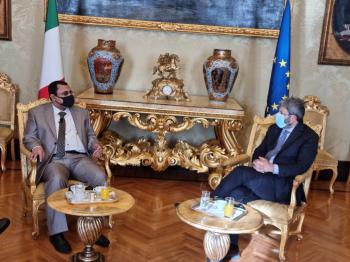 «العسومي»: استحداث آليات عمل تعزز العلاقات العربية الإيطالية