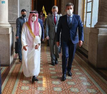  وزير الخارجية يستعرض العلاقات مع رئيس "النواب الأرجنتيني"