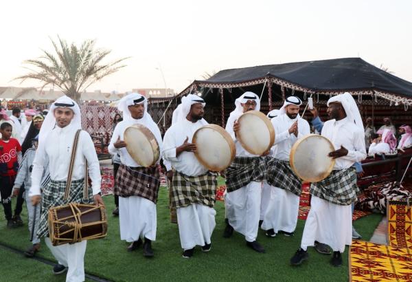 4 آلاف زائر لمهرجان «بين أهلنا» بالنعيرية