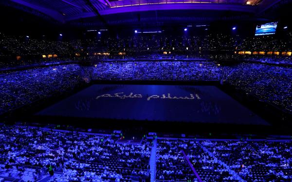 افتتاح مبهر في عرس العرب
