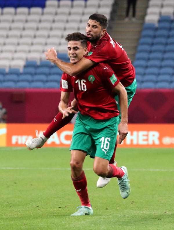 المغرب تهزم فلسطين برباعية