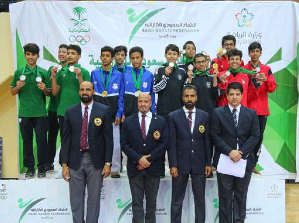 اختتام بطولة الكاراتيه المفتوحة في عسير