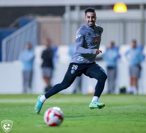 الهلال..تدريبات اعتيادية