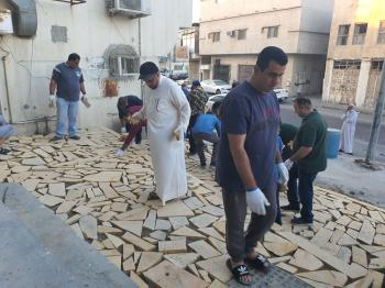«دروازة» تختتم 80 % من أعمالها بالقطيف في 30 يوما