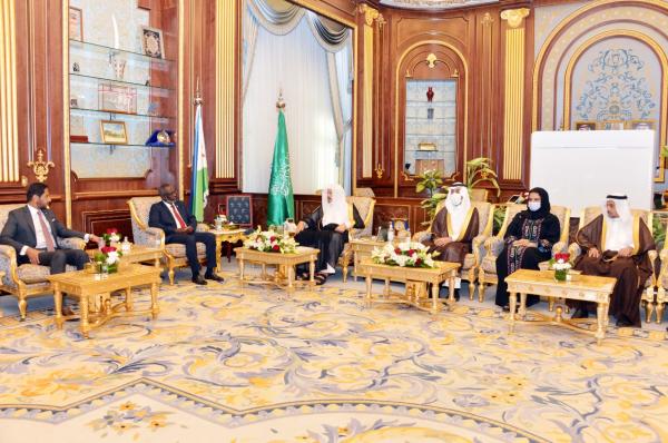 المملكة وجيبوتي تؤكدان أهمية تعزيز العلاقات والتعاون الثنائي
