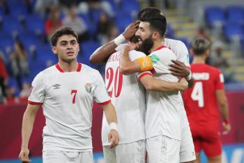 الأردن تقسو على فلسطين بخماسية وتتأهل لدور الثمانية بكأس العرب