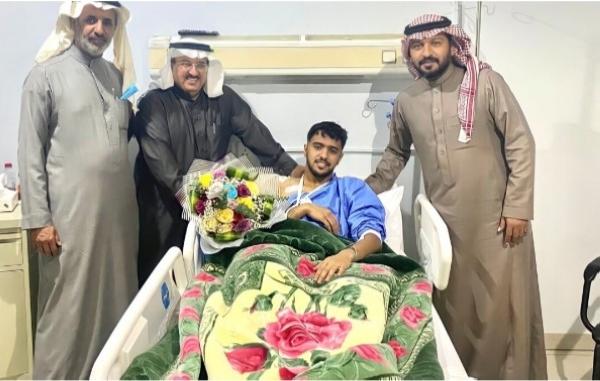 جراحة ناجحة للاعب ضمك