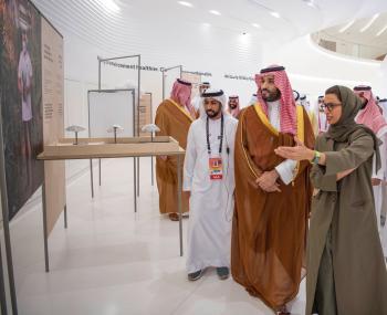 ولي العهد يزور معرض «إكسبو 2020 دبي»