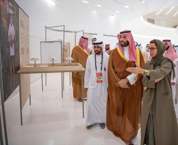 ولي العهد يزور معرض «إكسبو 2020 دبي»