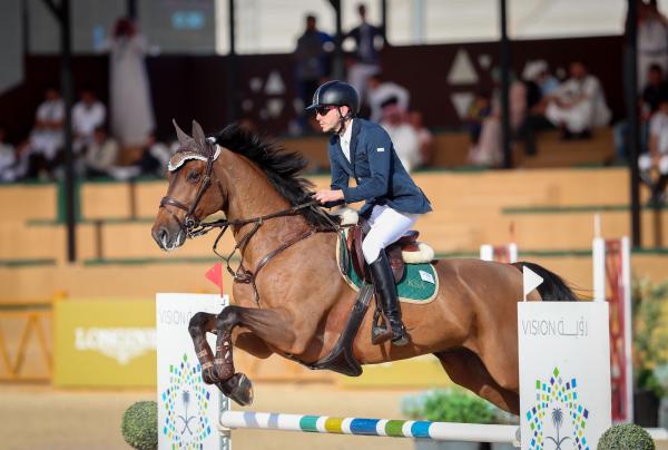 بشارات.. بطل شوط «قفز السعودية» الكبير