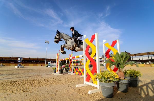 بشارات.. بطل شوط «قفز السعودية» الكبير