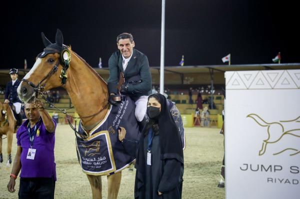 بشارات.. بطل شوط «قفز السعودية» الكبير
