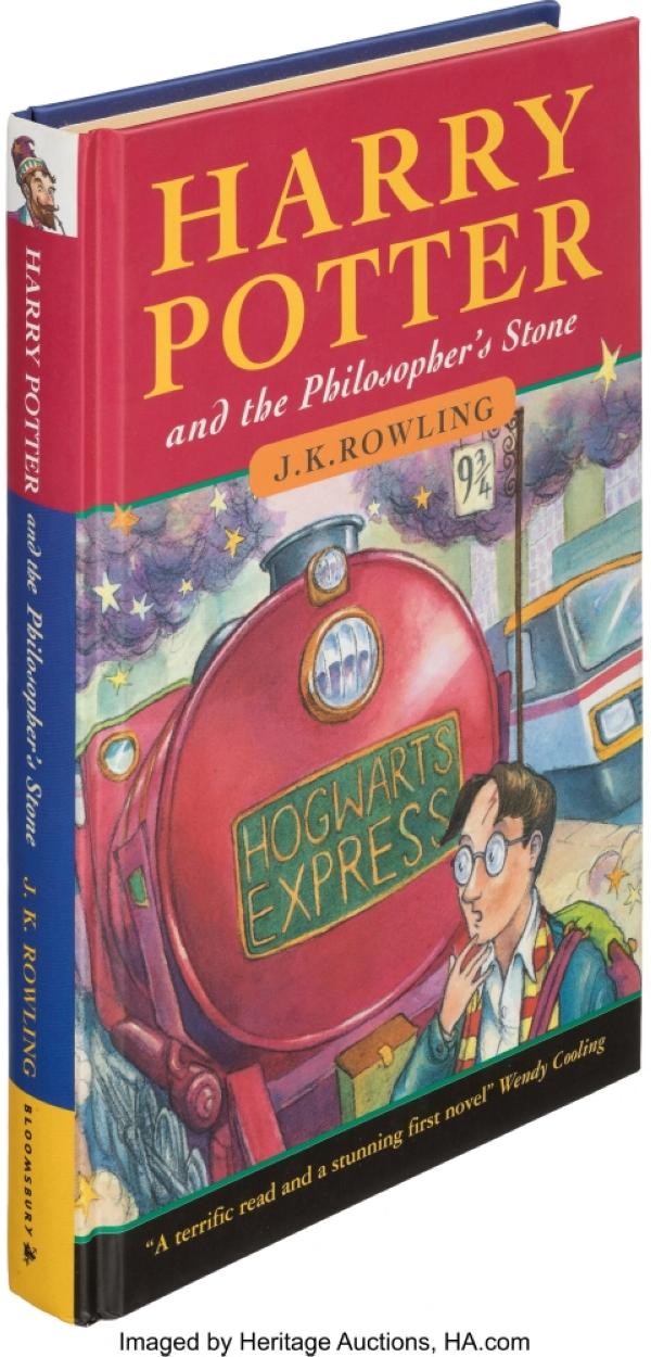 أول نسخة من كتاب سلسلة هاري بوتر تباع بحوالي نصف مليون دولار