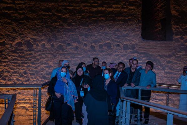 وفد «إذاعات الدول العربية» يزور الدرعية التاريخية