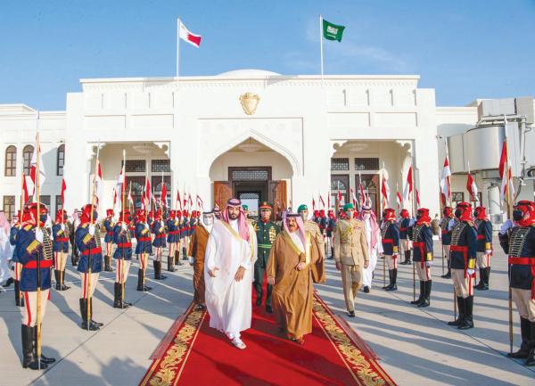 ولي العهد لملك البحرين:
تربطنا علاقات أخوية متميزة