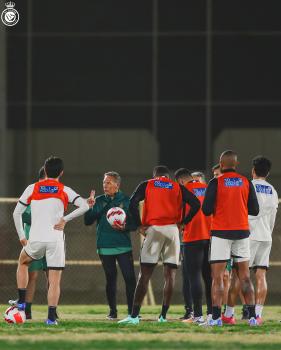 تأهباً للديربي.. ميغيل روسو يبدأ مهمته مع النصر