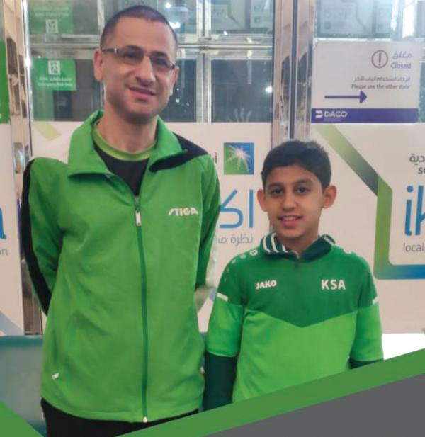 الطاهر في معسكر الأمل بالأردن