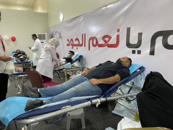389 متبرعا بالدم في «نعم الجود»