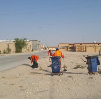 حملات مكثفة لتحسين المشهد الحضري