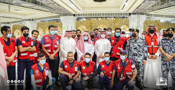«السديس» يدشن مبادرات هيئة الهلال الأحمر السعودي