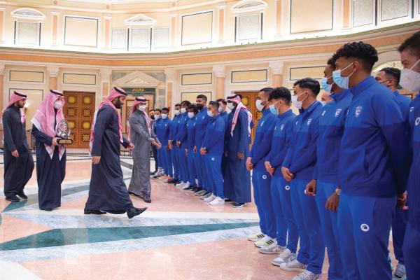ملهم الإنجازات.. يستقبل أبطال آسيا