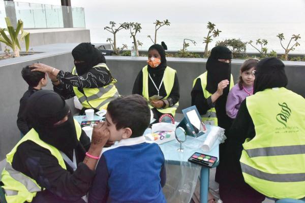 80 متطوعا في حملة «همم معكم وتصل إليكم»