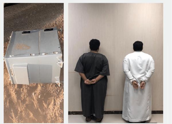 ضبط شخصين أتلفا جهاز رصد آلي بالقصيم 