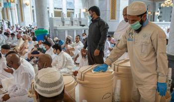 شؤون الحرمين تفتح 58 بابًا لاستقبال قاصدي المسجد الحرام
