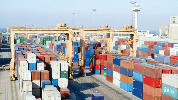 90 % ارتفاعا بالصادرات السلعية في أكتوبر