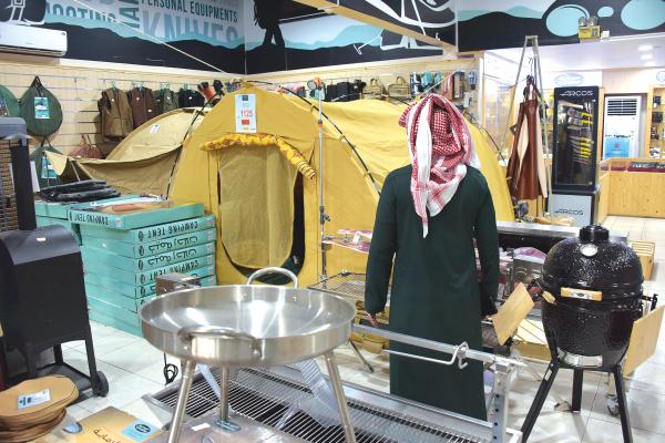 80 % من مستلزمات التخييم «مستوردة»