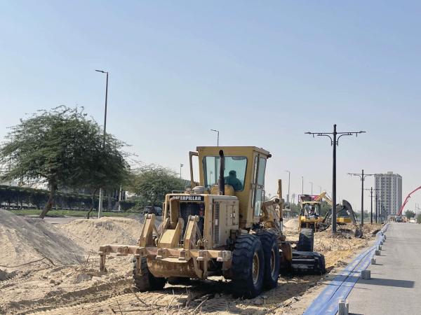 بدء العمل بممشى «الخليج» في «حمراء الخبر»