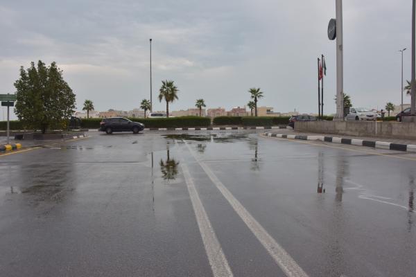 بعد أمطار الجمعة.. بهجة في واجهة الخبر البحرية