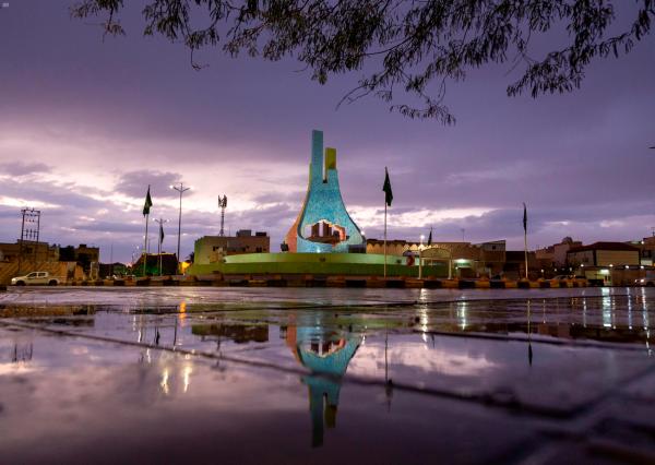 أمطار على الجوف ومحافظاتها