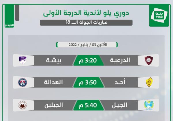 أحد والعدالة في صراع اللحاق بـ «الصدارة»