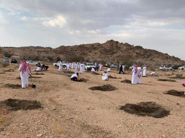 بيئة مكة : زراعة 4500 شتلة بمنتزه الطائف الوطني