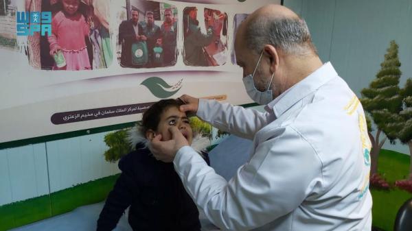 خدمات طبية للمستفيدين بالزعتري